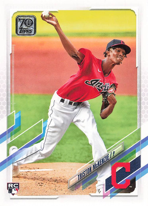 2021 Topps #319 Triston McKenzie RC