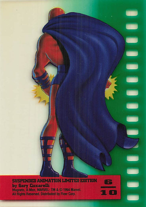 1995 Fleer Ultra X-Men Suspended Animation #6 Magneto