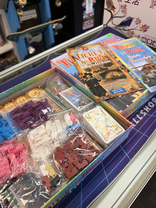 Ticket to Ride San Francisco w/ Amsterdam (1 box)