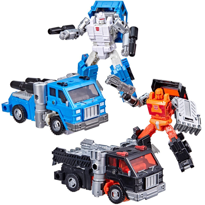 Transformers Generations War for Cybertron Road Ranger and Puffer