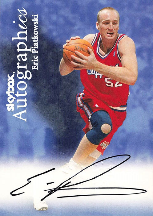 1999-00 SkyBox Premium Autographics #85 Eric Piatkowski