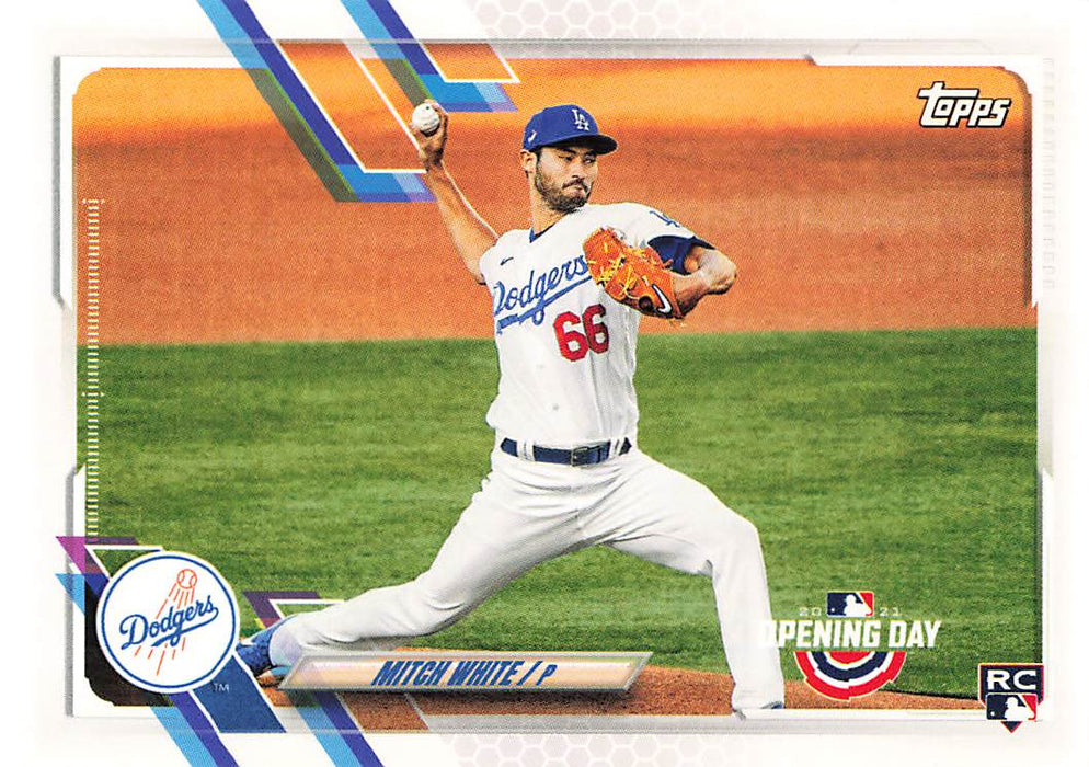 2021 Topps Opening Day #12 Mitch White RC