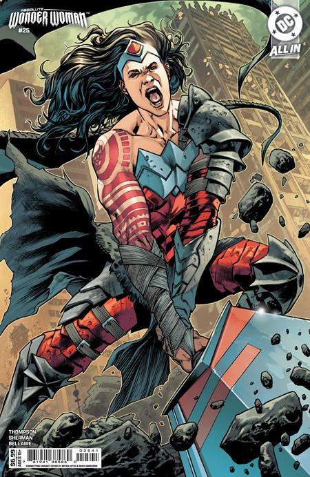 Absolute Wonder Woman #25 Cvr D Bryan Hitch Connecting Card Stock Var