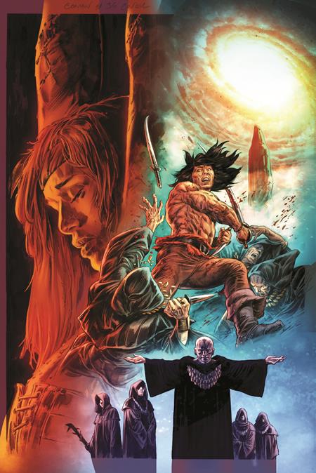Conan The Barbarian #36 Cvr E Doug Braithwaite Virgin Foil Var (Mr)