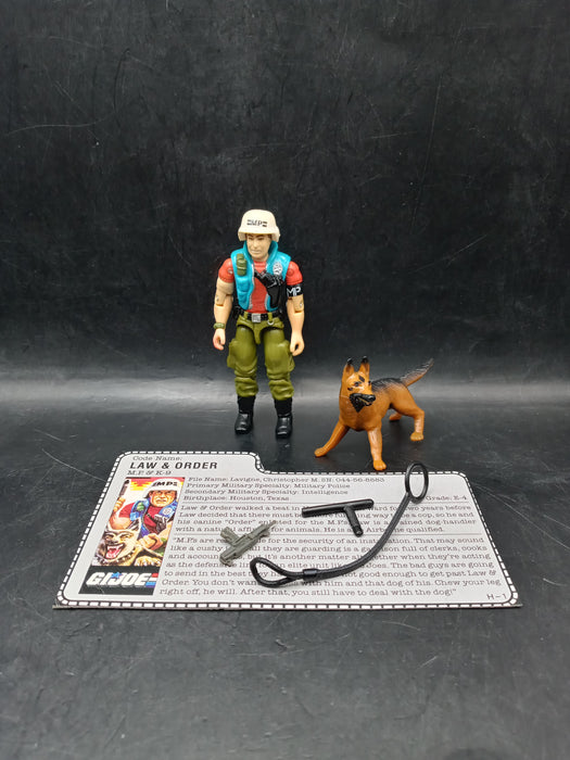 GI Joe ARAH Law & Order (1987)