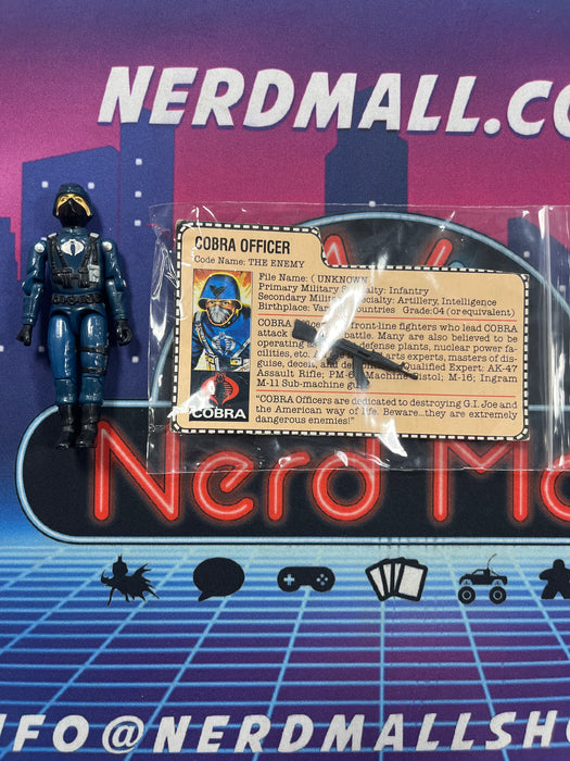 GI Joe ARAH Cobra (silver emblem) (1982)