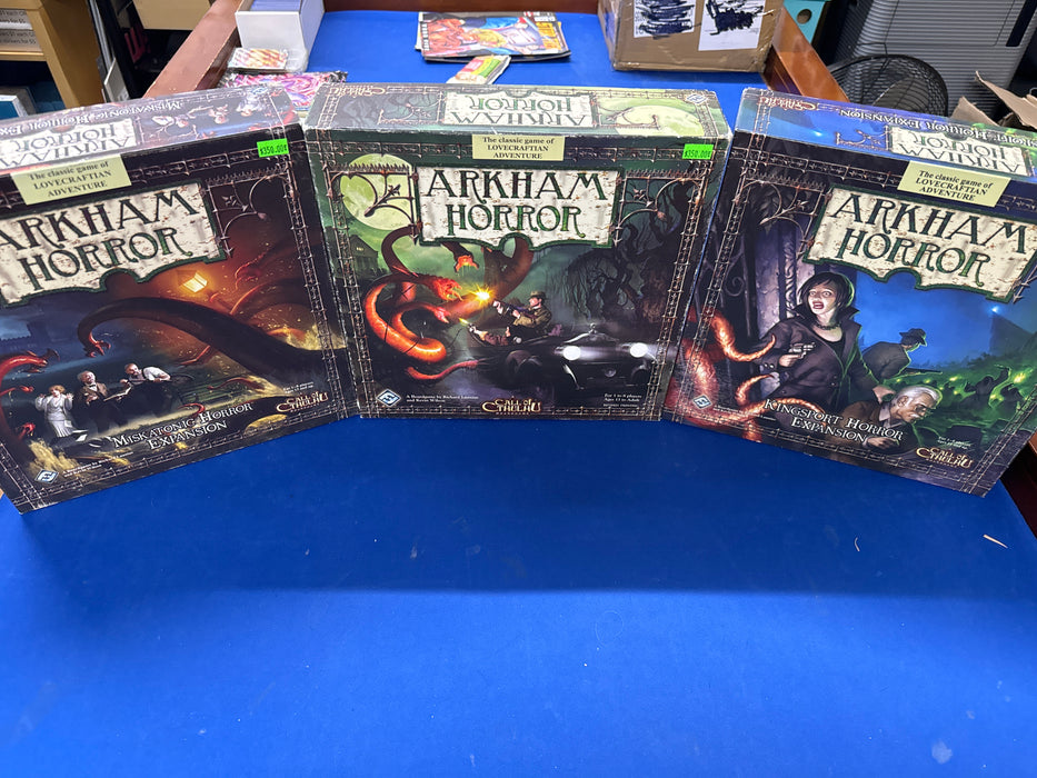 Arkham Horror 2nd Ed w/ 8 expansions