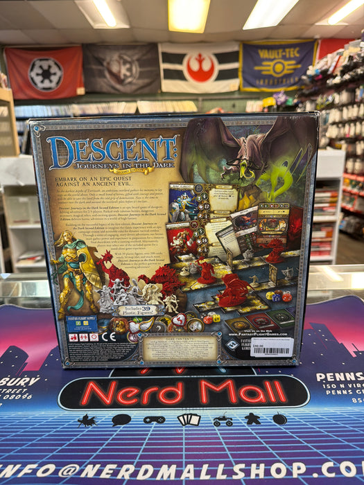 Descent: Journeys in the Dark 2nd Ed (New Inside)