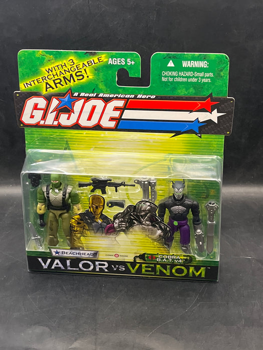 GI Joe: Valor vs. Venom Beachhead & Cobra B.A.T. V4 2-Pack