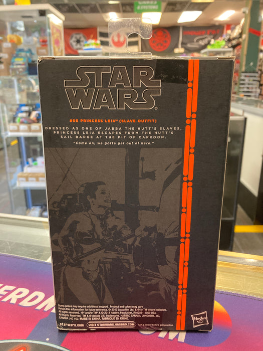 Star Wars Black Series #05 Princess Leia (Slave Outfit)