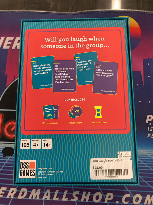 You Laugh You're Out