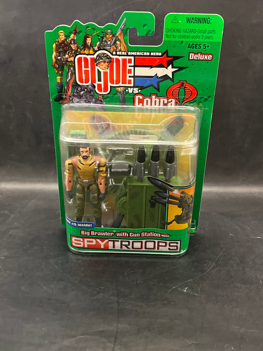 GI Joe vs. Cobra: Spy Troops Big Brawler w/ Gun Station
