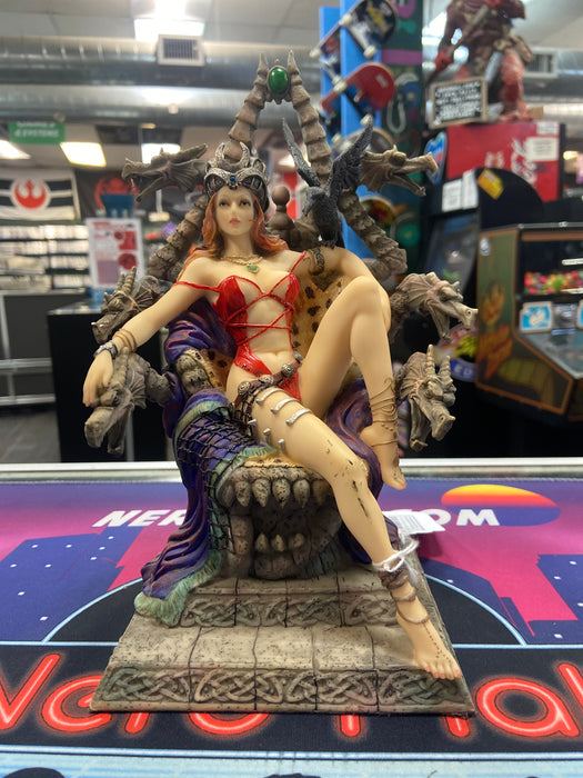 Myths & Legends Guardian of the Sword Statue - Slayer Queen Throne of Possession