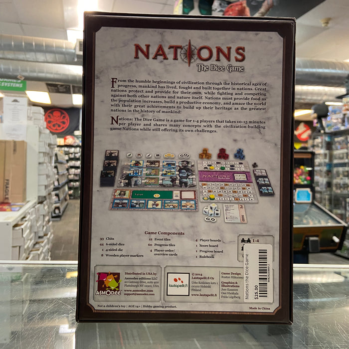 Nations the Dice Game