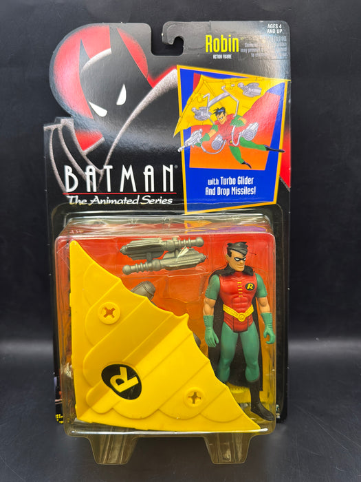 BTAS - Robin Action Figure with Turbo Glider And Drop Missiles