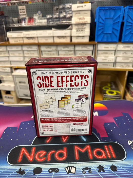 Machine of Death Side Effects