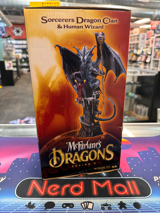 McFarlane's Dragons Sorcerers Dragon Clan & Human Wizard