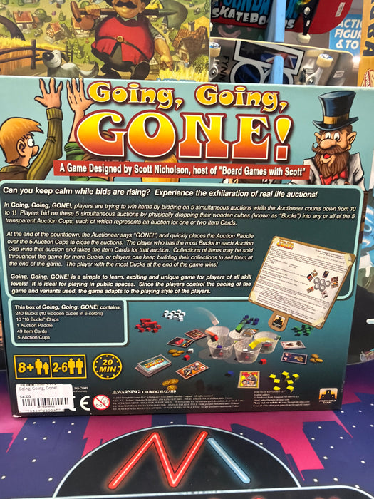 Going, Going, Gone!