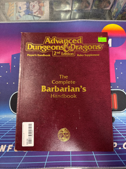 Advanced Dungeons & Dragons SC The Complete Barbarian's Handbook 2148