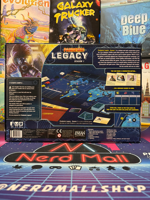 Pandemic Legacy Season 1 (New Inside)
