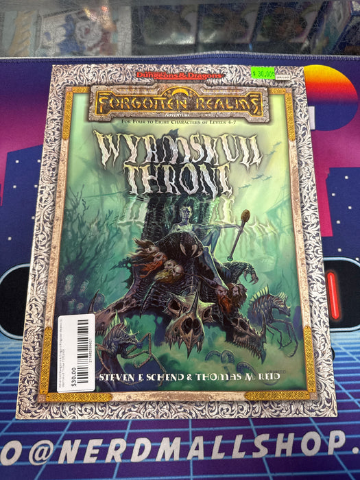 Advanced Dungeons & Dragons Forgotten Realms SC Wyrmskull Throne TSR11405