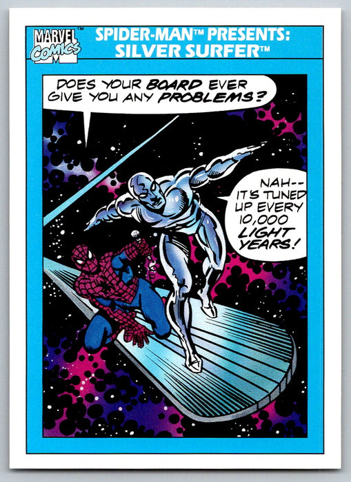 1990 Impel Marvel Universe I #153 Silver Surfer