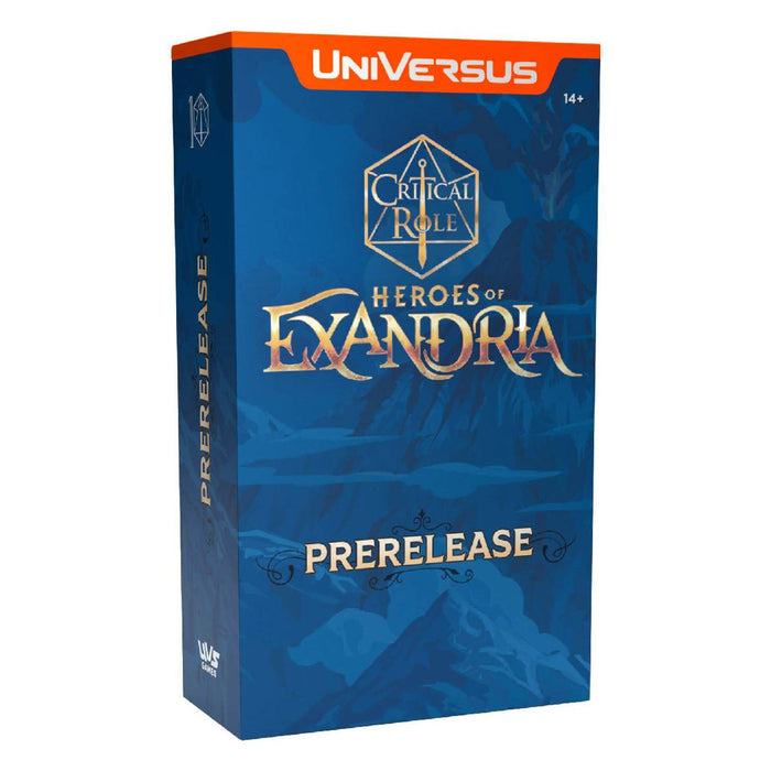Critical Role Heroes of Exandria Pre-Release Pack