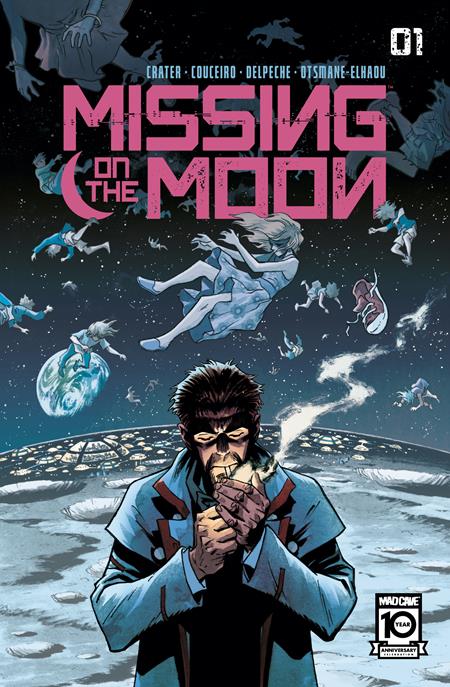 Missing On The Moon #1 (Of 4) Cvr A Damian Couceiro