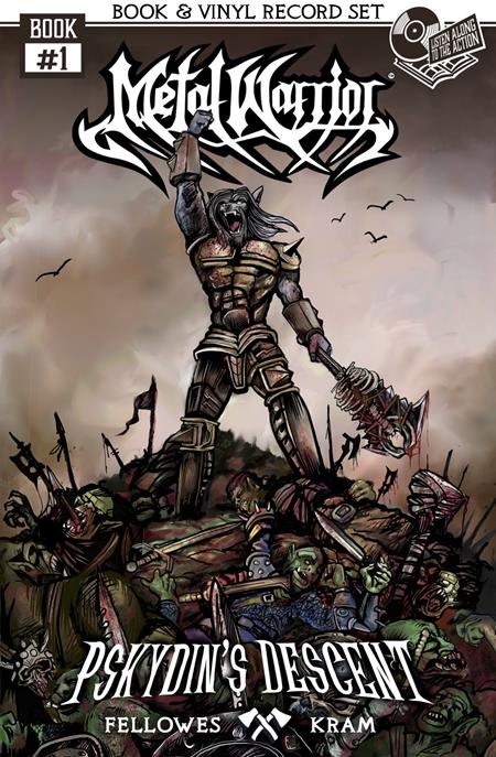 Metal Warrior Tp #01 Psykdins Descent The Adventure Begins With 7 In Vinyl