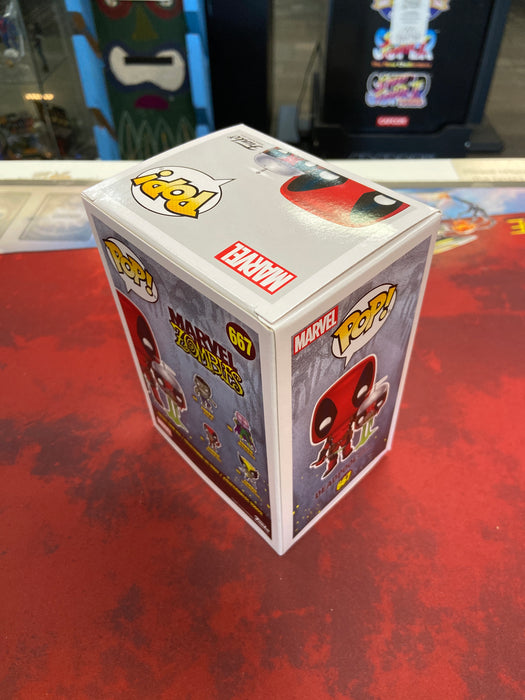 POP Marvel: Marvel Zombies - Deadpool with Headpool [Marvel Collector Corps Excl.]