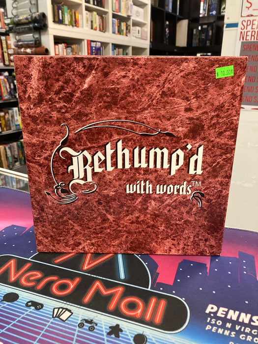 Bethump'd with Words