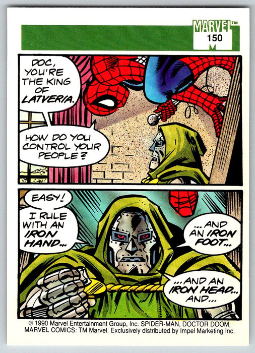1990 Impel Marvel Universe I #150 Doctor Doom