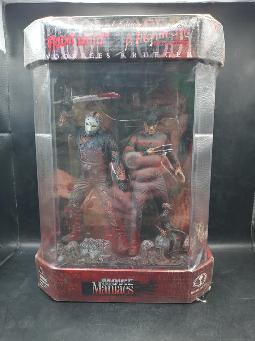 McFarlane Movie Maniacs Special Edition Jason & Freddy Krueger