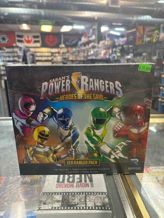 Power Rangers ZEO Ranger Pack Expansion (Sealed)