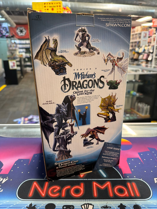McFarlane's Dragons Sorcerers Dragon Clan & Human Wizard