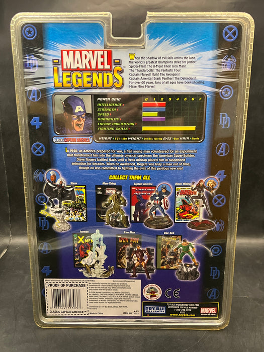 Marvel Legends Series 8 Captain America [classic var]
