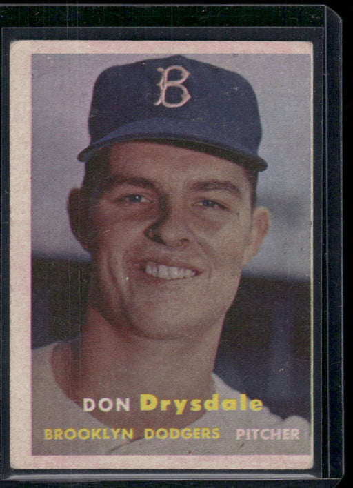 1957 Topps #18 Don Drysdale