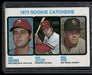 1973 Topps #613 1973 Rookie Catchers (Boone / Jutze / Ivie)