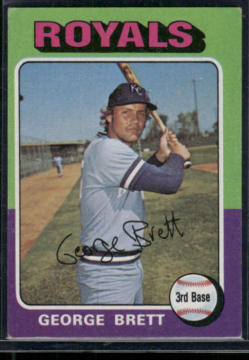 1975 Topps #228 George Brett