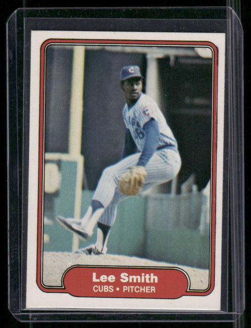 1982 Fleer #603b Lee Smith