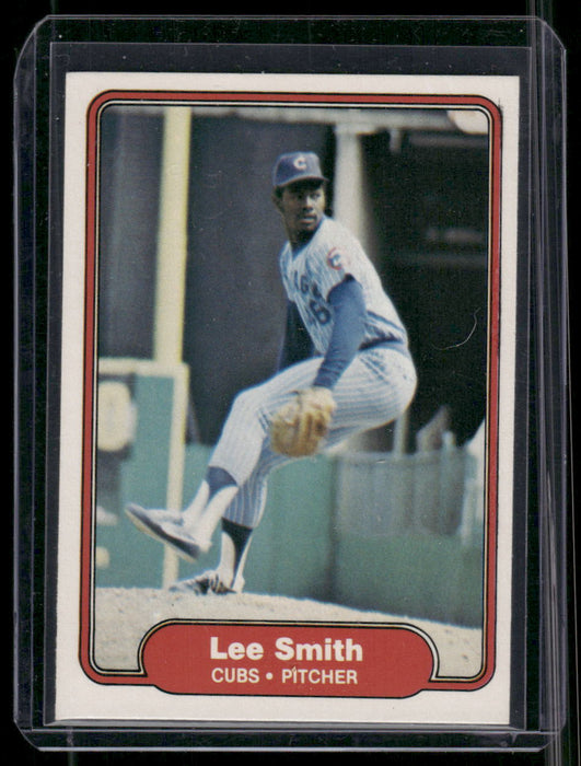 1982 Fleer #603b Lee Smith