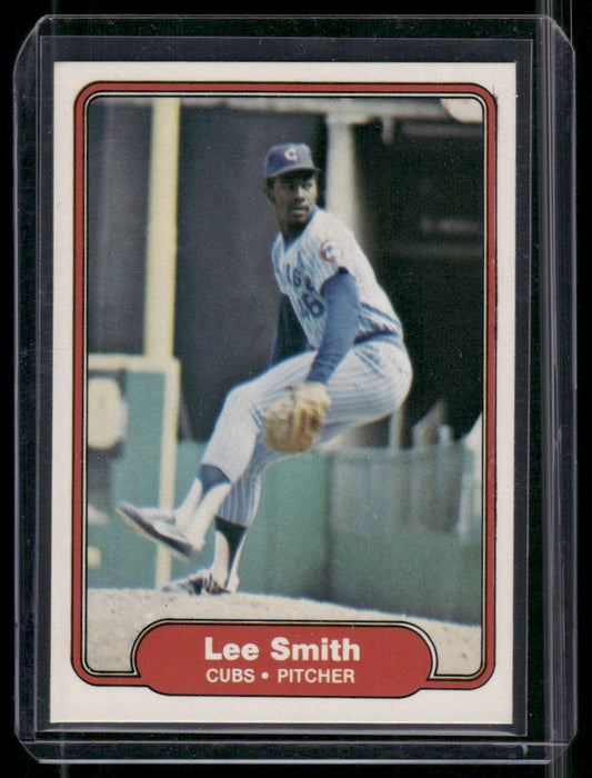 1982 Fleer #603b Lee Smith