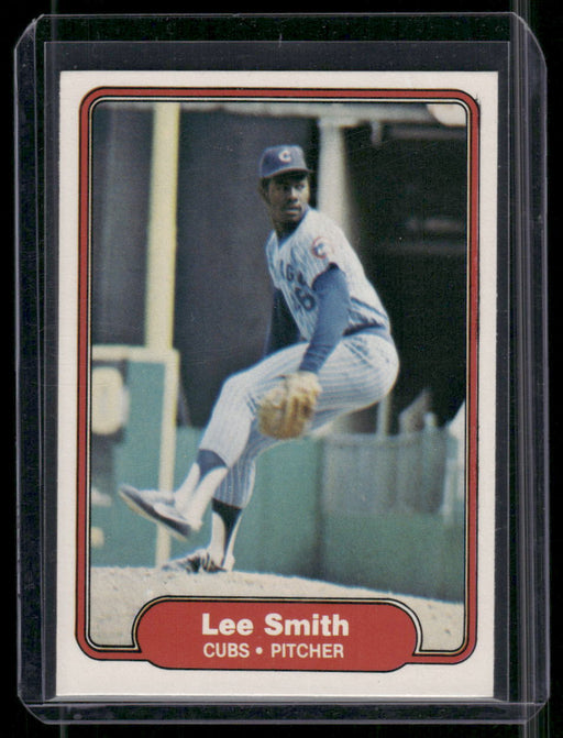 1982 Fleer #603b Lee Smith