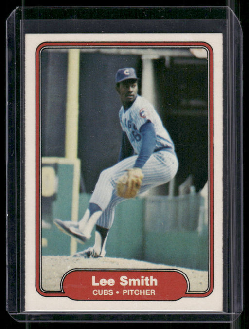 1982 Fleer #603b Lee Smith