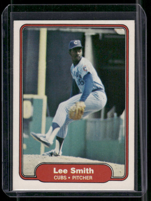 1982 Fleer #603b Lee Smith