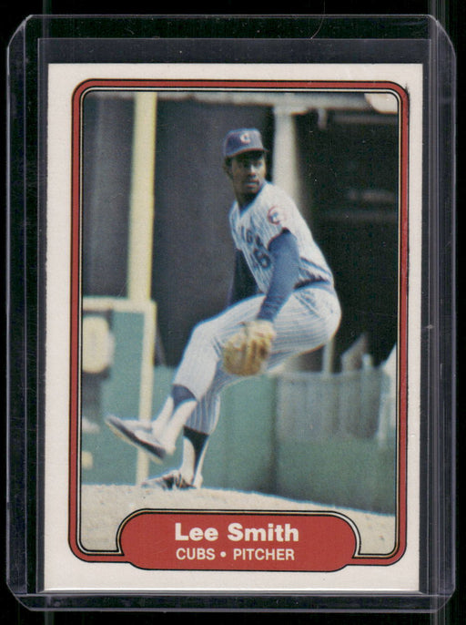 1982 Fleer #603b Lee Smith