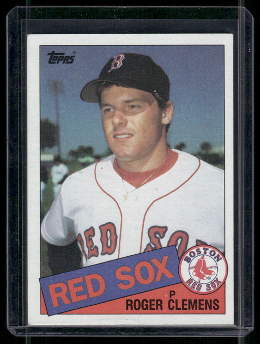 1985 Topps #181 Roger Clemens