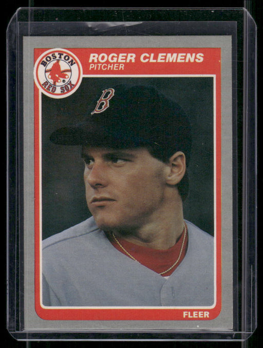 1985 Fleer #155 Roger Clemens