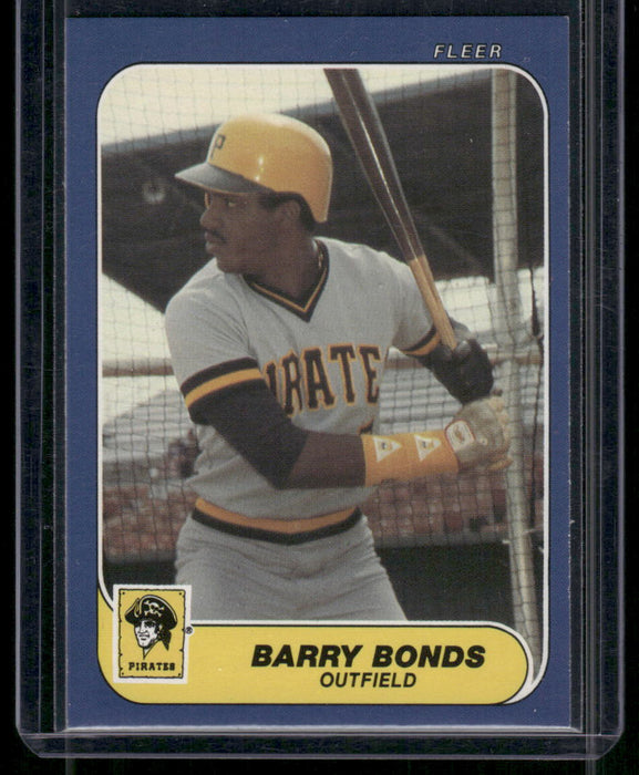 1986 Fleer Update #U-14 Barry Bonds