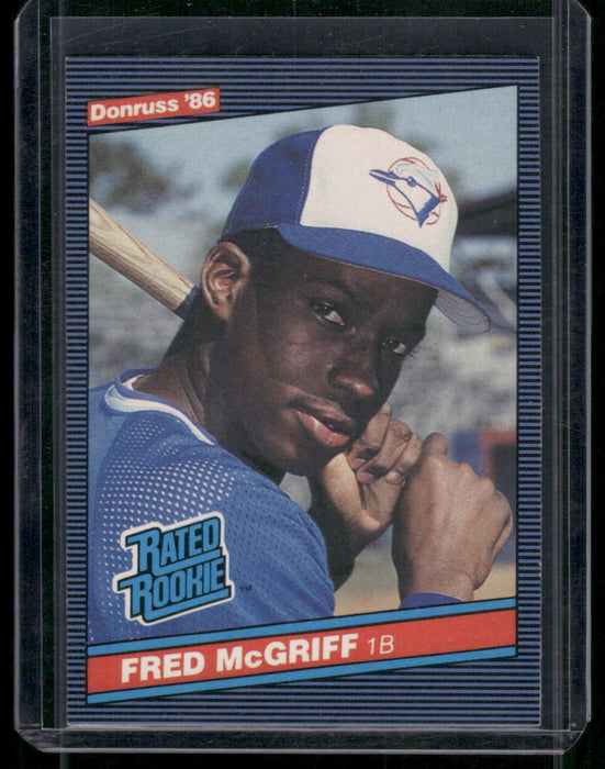 1986 Donruss #28 Fred McGriff